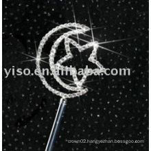 moonlight rhinestone scepter